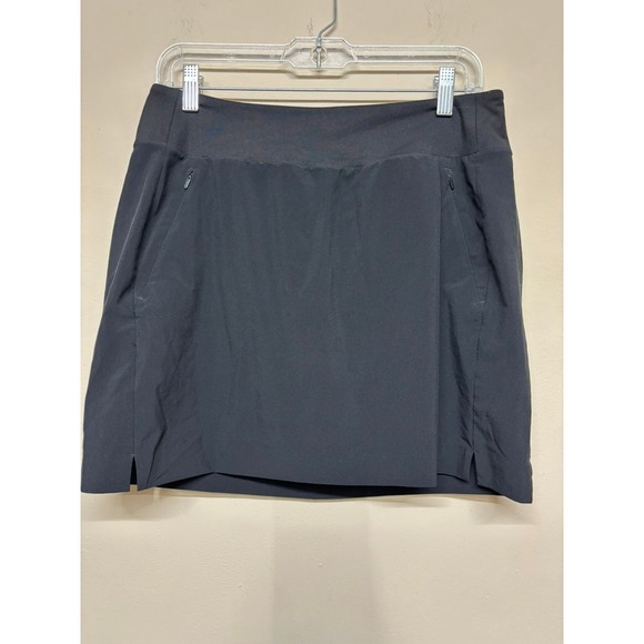 Athleta Pants - Athleta Soho Skort Size 8 Black Athletic Tennis Golf Activewear Sport Shorts in